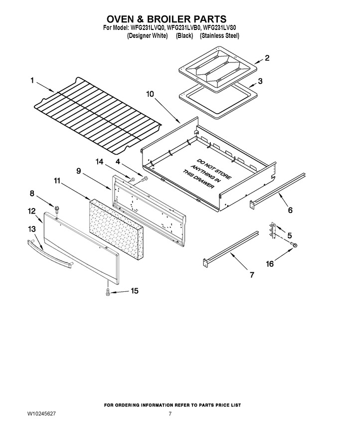 Diagram for WFG231LVB0