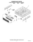 Diagram for 10 - Lower Rack Parts