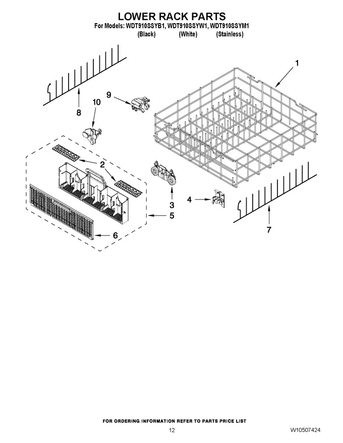 Diagram for WDT910SSYB1