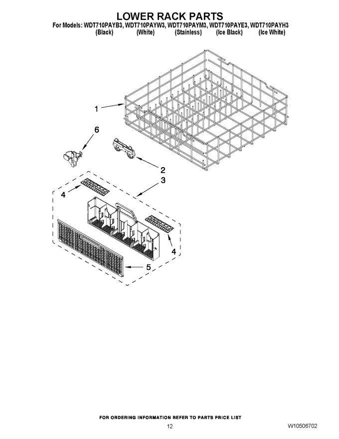Diagram for WDT710PAYE3