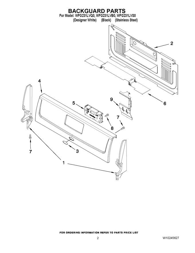 Diagram for WFG231LVB0