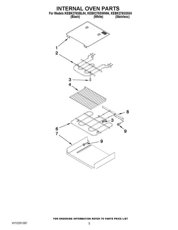 Diagram for KEBK276SWH04