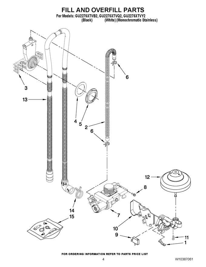 Diagram for GU2275XTVB2