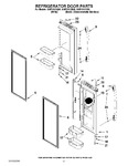 Diagram for 07 - Refrigerator Door Parts