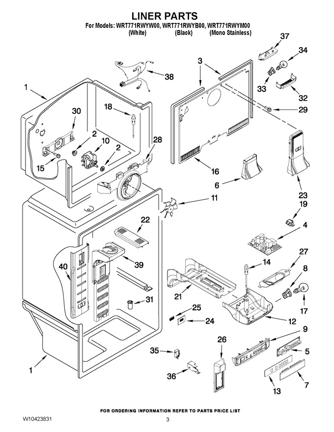 Diagram for WRT771RWYB00