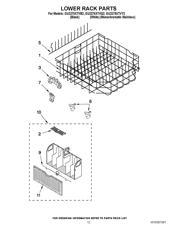 Diagram for GU2275XTVB2