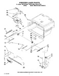 Diagram for 06 - Freezer Liner Parts