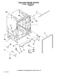 Diagram for 05 - Tub And Frame Parts