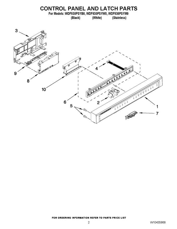 Diagram for WDF530PSYB0
