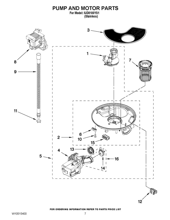 Diagram for IUD8100YS1