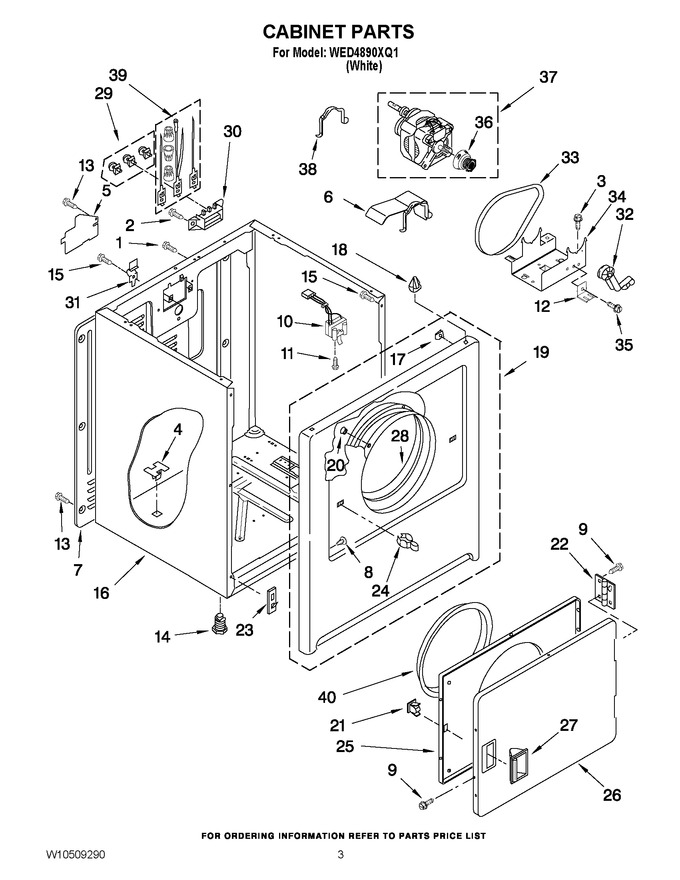 Diagram for WED4890XQ1
