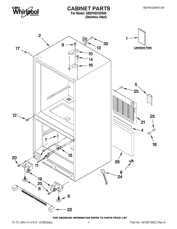 Diagram for GB2FHDXWS06