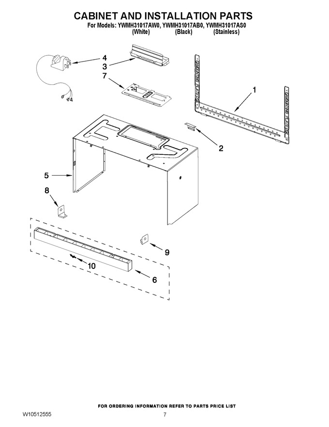 Diagram for YWMH31017AW0