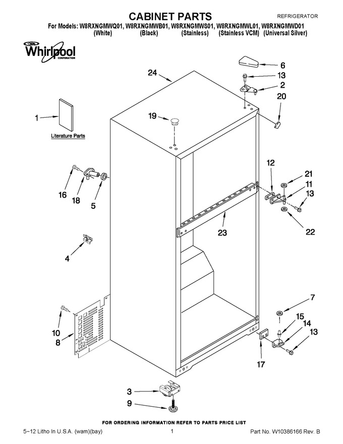 Diagram for W8RXNGMWQ01