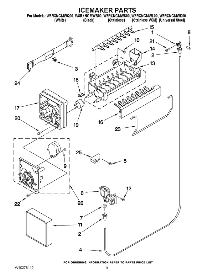 Diagram for W8RXNGMWD00