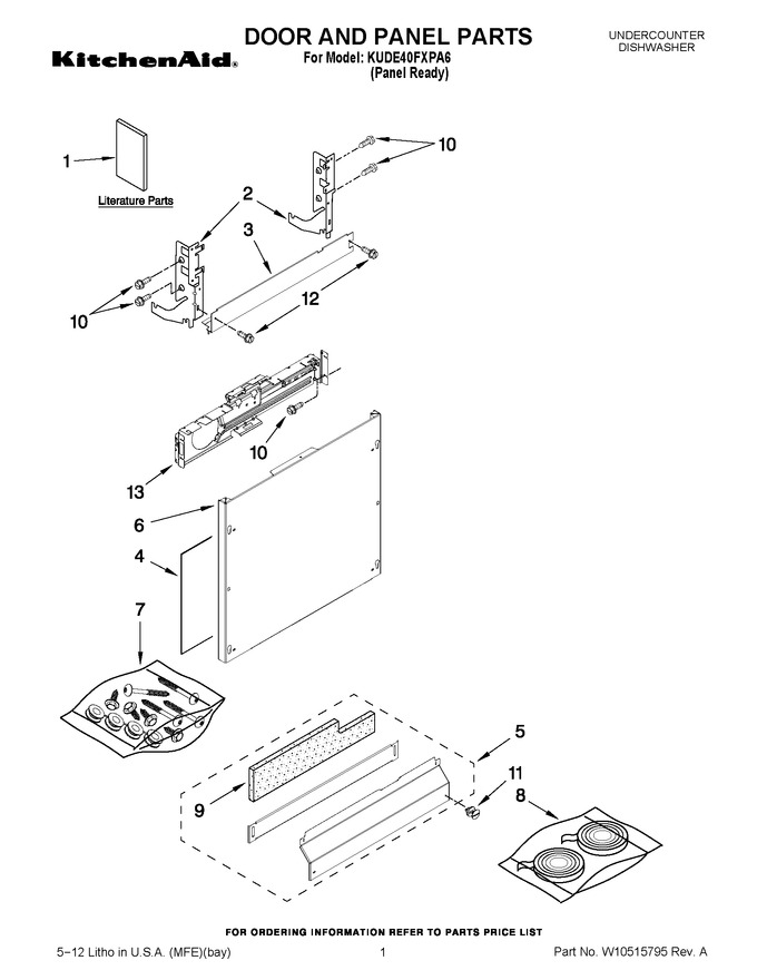 Diagram for KUDE40FXPA6