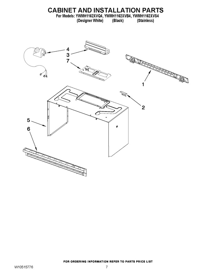 Diagram for YWMH1162XVB4