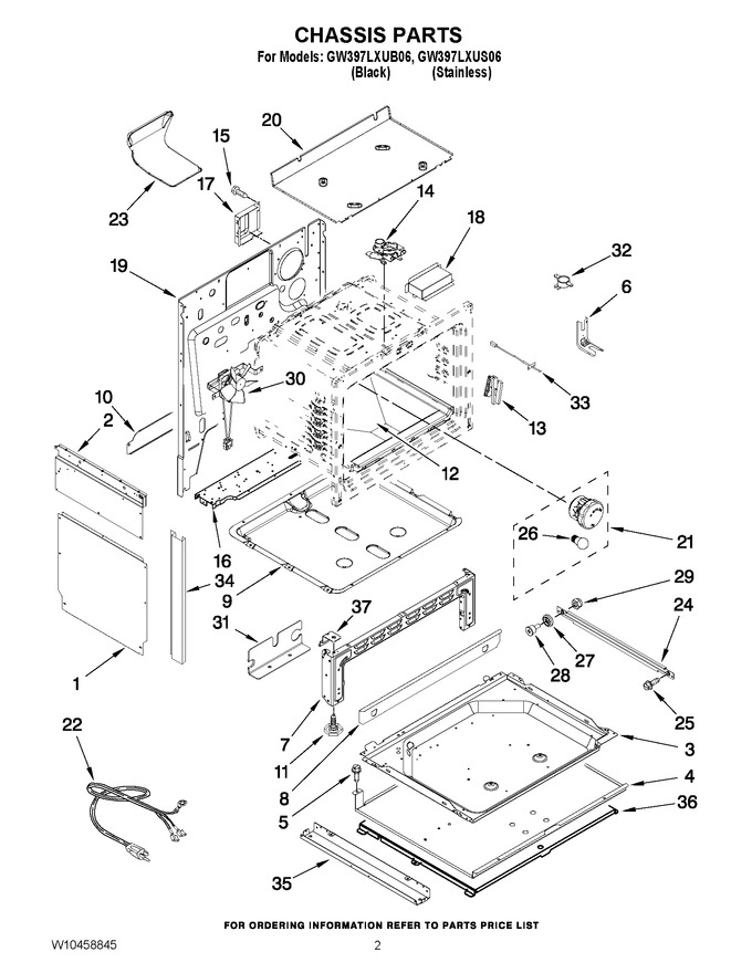 Diagram for GW397LXUB06
