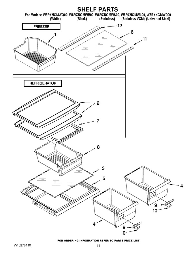 Diagram for W8RXNGMWD00