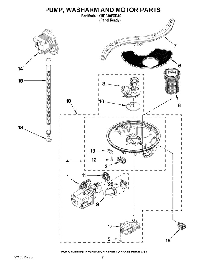 Diagram for KUDE40FXPA6