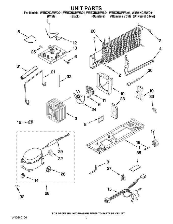 Diagram for W8RXNGMWD01