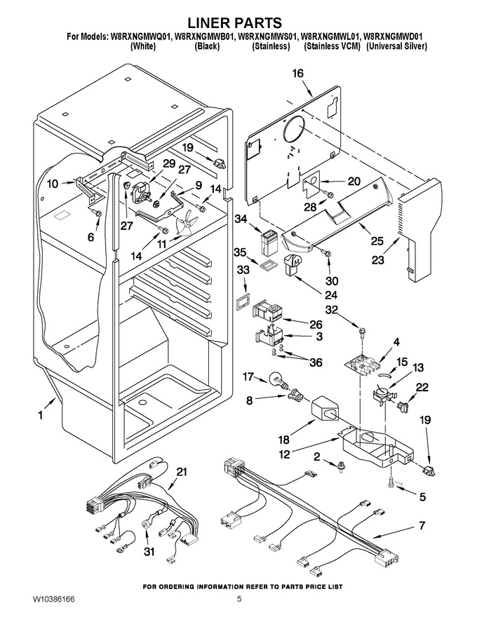 Diagram for W8RXNGMWD01