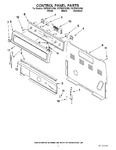 Diagram for 02 - Control Panel Parts