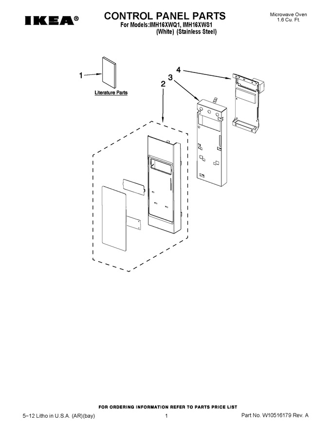 Diagram for IMH16XWS1