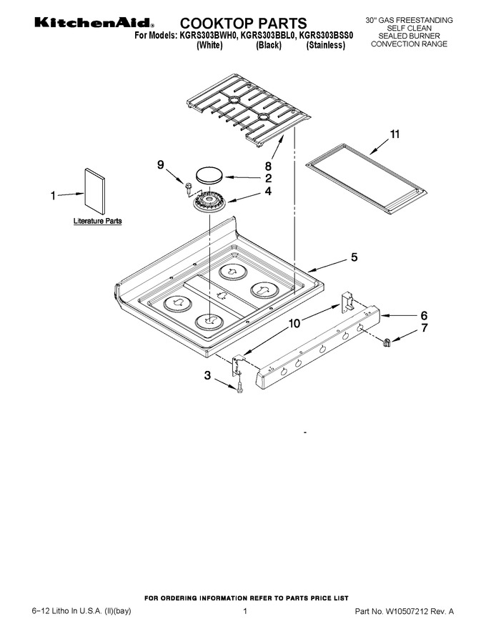 Diagram for KGRS303BSS0