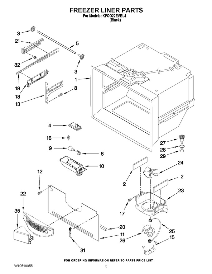 Diagram for KFCO22EVBL4