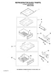 Diagram for 07 - Refrigerator Shelf Parts