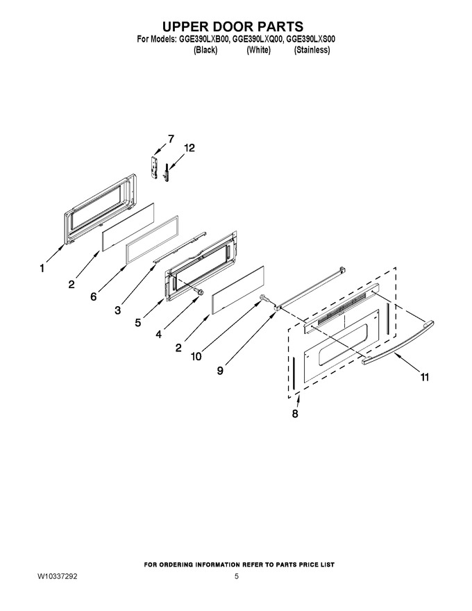 Diagram for GGE390LXS00