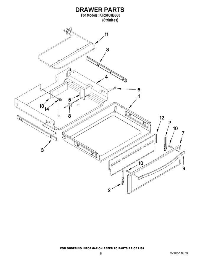 Diagram for KIRS608BSS0