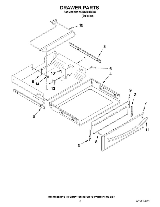 Diagram for KGRS308BSS0
