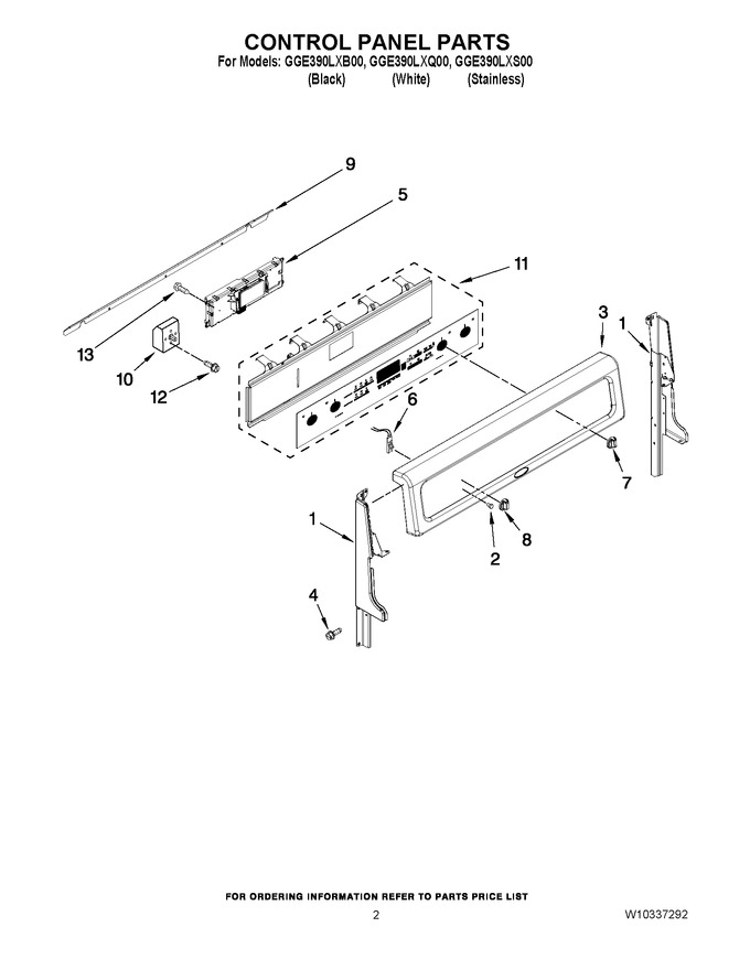 Diagram for GGE390LXS00