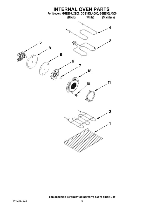 Diagram for GGE390LXS00
