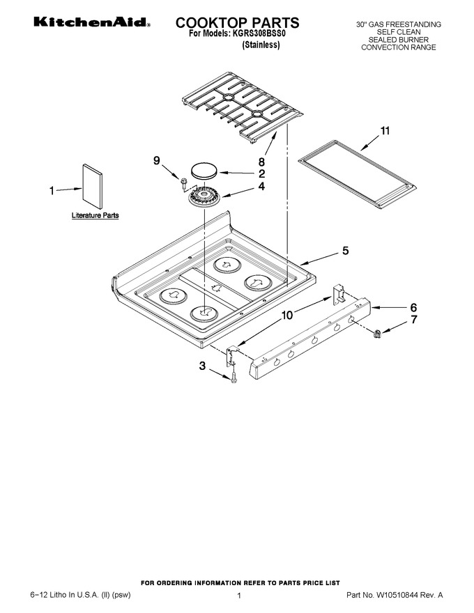 Diagram for KGRS308BSS0