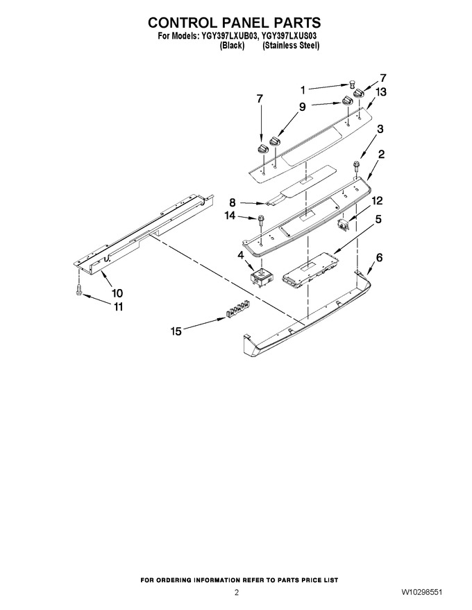 Diagram for YGY397LXUB03