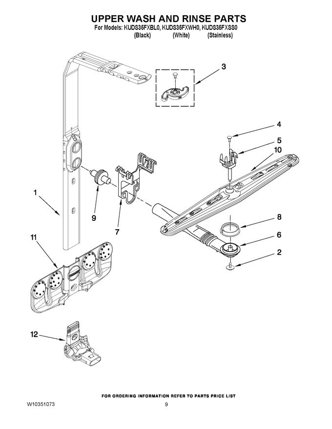 Diagram for KUDS35FXBL0