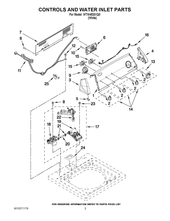 Diagram for WTW4820XQ0