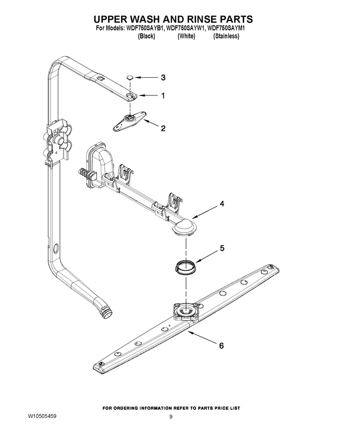 Diagram for WDF750SAYW1