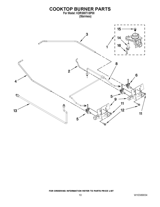 Diagram for KDRS807XSP00