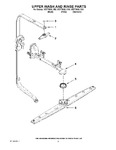 Diagram for 07 - Upper Wash And Rinse Parts