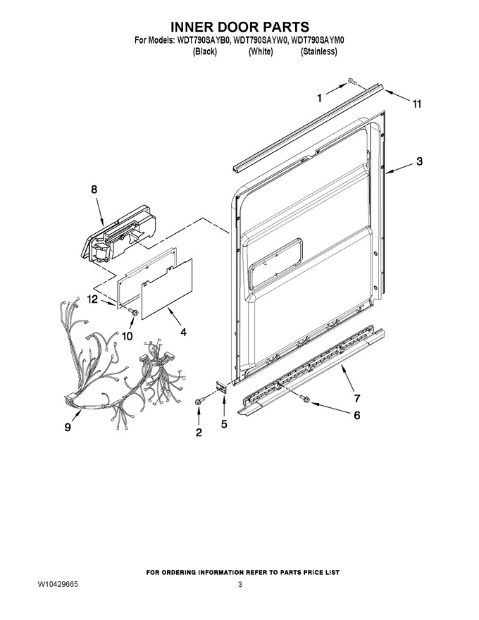 Diagram for WDT790SAYW0