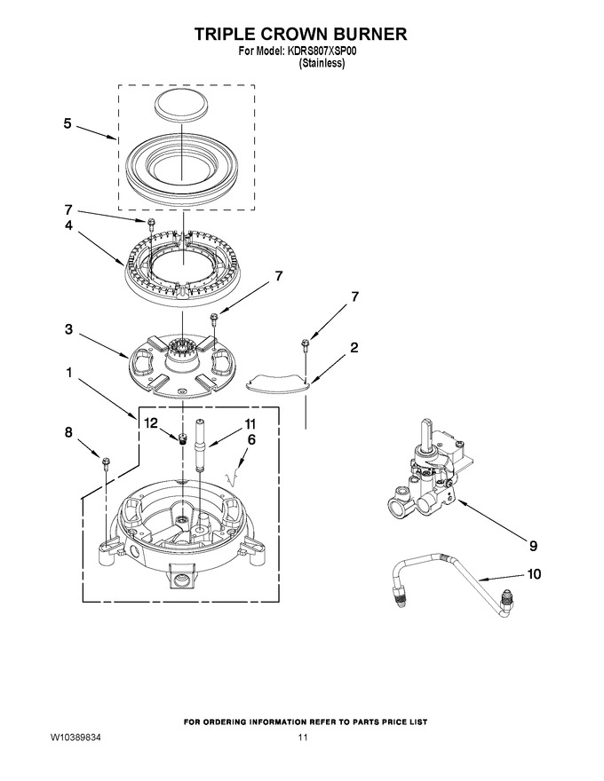 Diagram for KDRS807XSP00