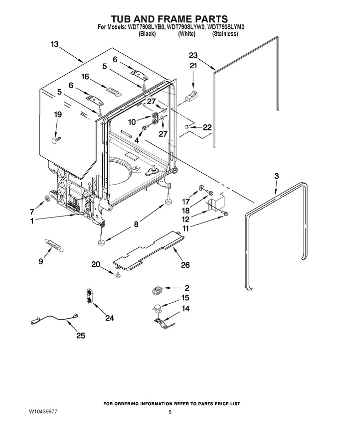 Diagram for WDT790SLYM0