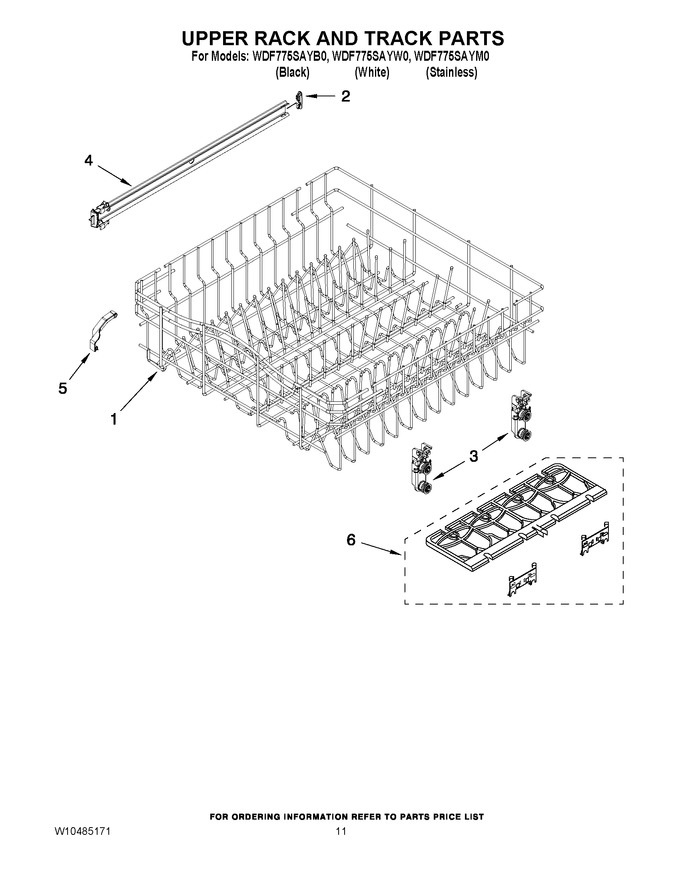 Diagram for WDF775SAYB0
