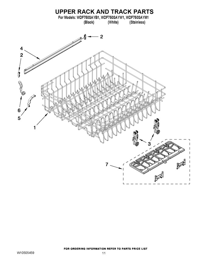 Diagram for WDF750SAYW1