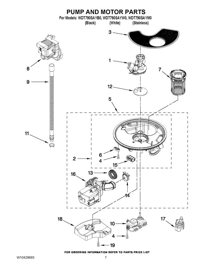 Diagram for WDT790SAYW0