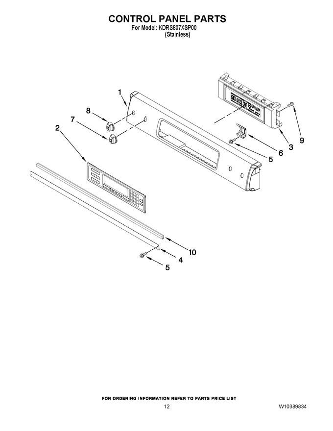 Diagram for KDRS807XSP00
